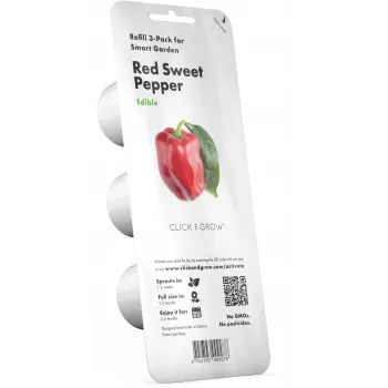 Click & Grow SGR63X3 Smart Garden 3 biljne kapsule, nadopuna (3 kapsule, biorazgradive, predsijanje, Smart Soil)