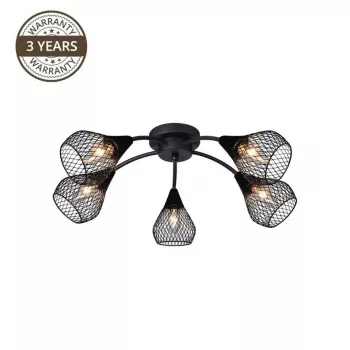 Bistro MX51166-5 stropna svjetiljka, 5x40W E14