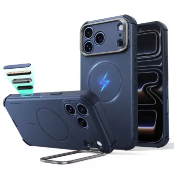 ESR Cyber Tough Kickstand MagSafe futrola za iPhone 17 Pro Max / 18 Pro Max - plava