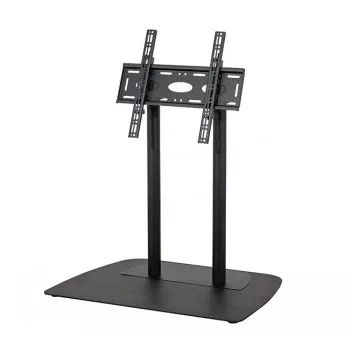 B-TECH AV SYSTEM X - univerzalni niski podni stalak za ravne zaslone (VESA 600 x 400) - 0,75 m Ø50 mm stupovi