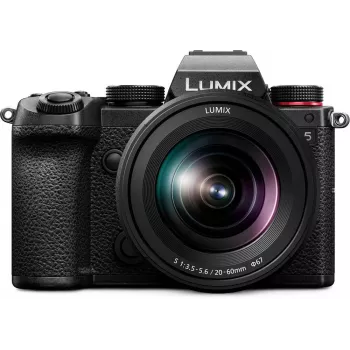 Panasonic Lumix DC-S5KE-K full frame sustavna kamera s kompletom objektiva 20-60mm