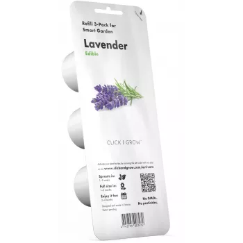 Click & Grow Smart Garden punjenje lavanda, 3 biljne kapsule (SGR30X3)