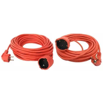 EXTEN SY-CZ-01 30M H05VV-F 3G1.5 produžni kabel, 30 m, 3-žilni 1,5 mm², Schuko utikač na pojedinačnu utičnicu, crni