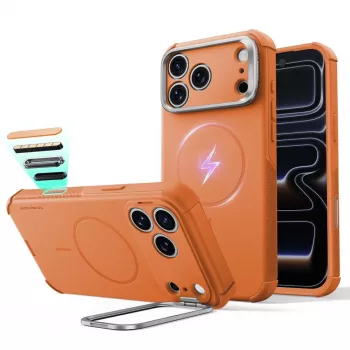 ESR Cyber Tough Kickstand MagSafe maska za iPhone 17 Pro / 18 Pro - narančasta