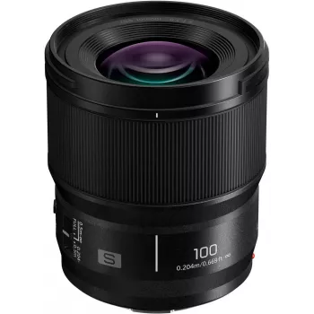 Panasonic Lumix S 100mm F2.8 Macro objektiv, crni (S-E100E)