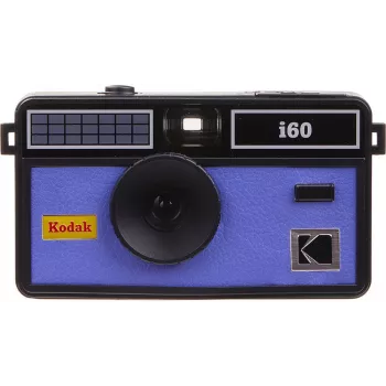 Kodak i60 reusable 35mm film camera, black/very peri (DA00259)