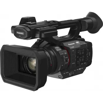 Panasonic HC-X2E 4K Ultra HD profesionalni kamkorder s 20x Leica Dicomar objektivom, 5-osnim Hybrid O.I.S.+, dual XLR ulazima, 3G-SDI, Wi-Fi, dvostrukim utorima za SD kartice