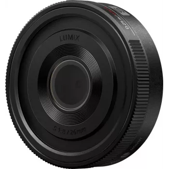 Panasonic Lumix S 26mm f/8 pancake objektiv (MF) (S-R26E)