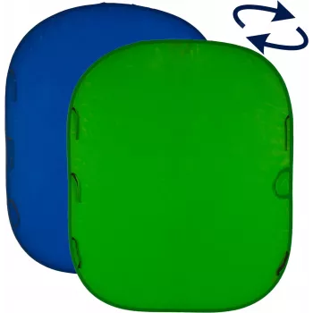 Manfrotto Chromakey pozadina 1,8 x 2,1 m, plavo-zelena (LL LC5987)