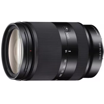 Sony E 18-200mm f/3.5-6.3 OSS LE objektiv