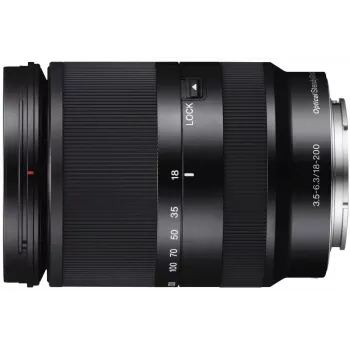 Sony E 18-200mm f/3.5-6.3 OSS LE objektiv