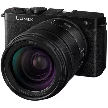 Panasonic Lumix DC-S9 fotoaparat s kompletom objektiva 28-200mm, duboko crni (DC-S9HE-K)