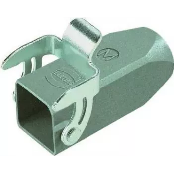 HARTING Han M20 spojno kućište, M20 navoj, aluminijski lijevani tlakom, IP65/IP67, Staubgrau