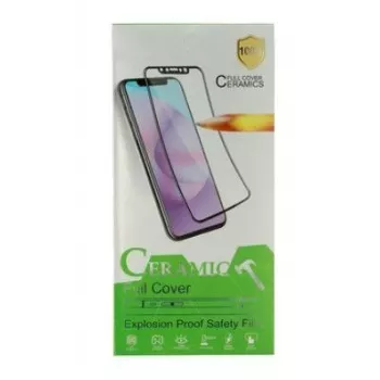 iLike Apple iPhone 12/12 Pro tvrda keramička kaljena zaštita zaslona crna