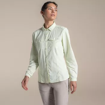 Craghoppers NosiLife Adventure LS Shirt III ženska putna košulja - Pear Drop, veličina S