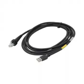 Honeywell CBL-500-300-S00-07 USB kabel za napajanje, 3m, crni, tip A na tip B, 5V