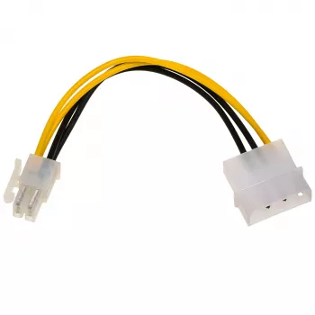 AKYGA AK-CA-12 Molex na P4 adapter kabel 15 cm