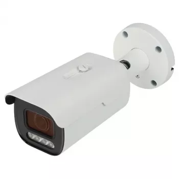 8MP 4K UHD Full-Color Motorized Varifocal Bullet IP Camera with AI Analytics, PoE, IP67, 2.7-13.5mm Lens