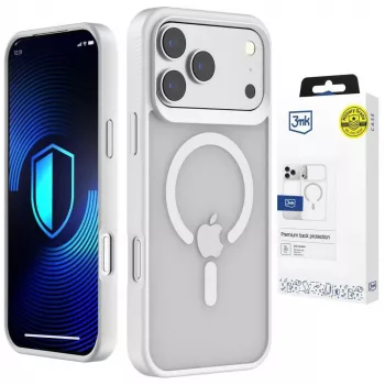 3MK Smoke MagCase for Apple iPhone 17 Pro Max - White