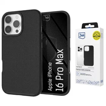 3MK Fortis MagCase za Apple iPhone 16 Pro Max - crna