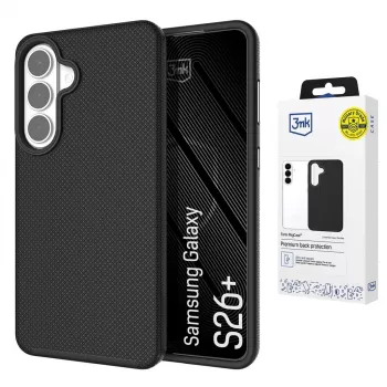 3MK Fortis MagCase za Samsung Galaxy S26+ - prozirna zaštitna futrola s MagSafe