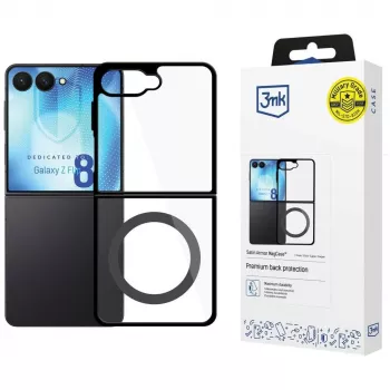3MK Satin Armor MagCase for Samsung Galaxy Z Flip5 - Black