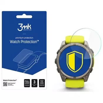 3mk FlexibleGlass Hybrid Screen Protector for Garmin Fenix 8 Solar/Sapphire 51mm