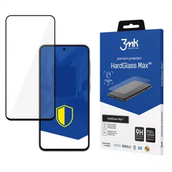 3mk HardGlass Max Black kaljeno staklo za zaštitu zaslona za Samsung Galaxy A36/A56