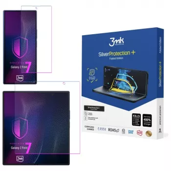 3MK SilverProtection+ antibakterijska zaštitna folija za zaslon za Samsung Galaxy Z Fold 7 Folded Edition