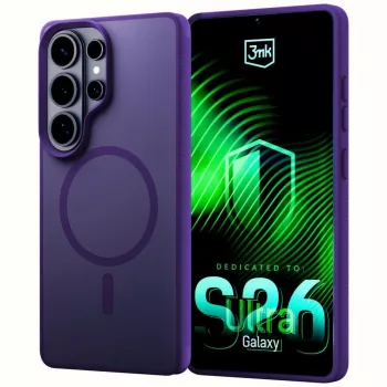 3MK Smoke MagCase za Samsung Galaxy S26 Ultra - ljubičasta