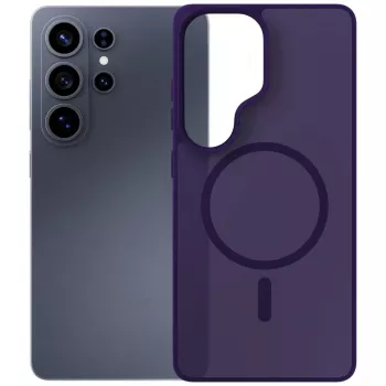 3MK Smoke MagCase za Samsung Galaxy S26 Ultra - ljubičasta
