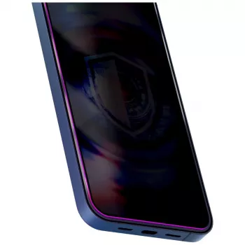 3MK HardGlass MaxPrivacy zaštitna folija za zaslon za privatnost za Samsung Galaxy S24 Ultra s aplikatorom - crna