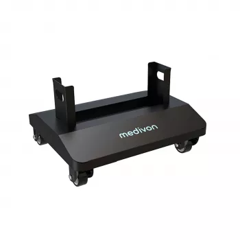 MEDIVON Lumera Stand Mobile Stand for Lumera Plus and Lumera Max LED Panels, 4 Wheels, Black