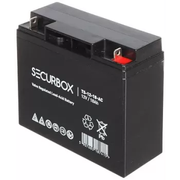 Baterija 12V/18Ah Securbox