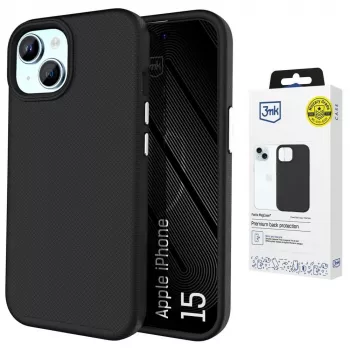 3MK Fortis MagCase za Apple iPhone 15 - prozirna MagSafe maska za stražnju stranu