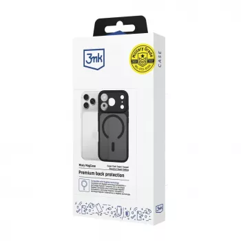 3MK Misty MagCase for Apple iPhone 16e / 17e - Black