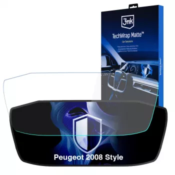 3MK PROTECTION Peugeot 2008 Style TechWrap mat zaštitna folija zaslona instrumentne ploče