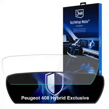 3MK PROTECTION Peugeot 408 Hybrid Exclusive - 3mk TechWrap mat zaštitna folija instrumentne ploče
