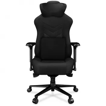 YUMISU 2053 gaming stolica, presvlaka od tkanine, crna (Y-2053-BB-M)