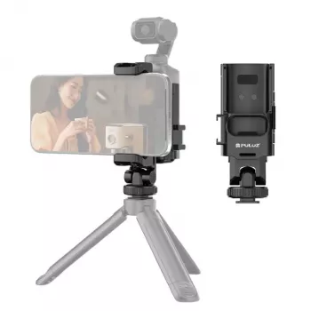 PULUZ okvirni držač za proširenje za DJI Osmo Pocket 3 s navojem 1/4 inch i držačem za telefon (PU726B)