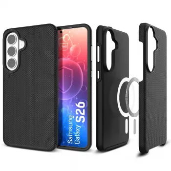 Samsung Galaxy S26 FE 3mk Hardy Shockproof MagCase - prozirna