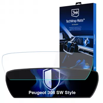 3MK PROTECTION zaštitna folija TechWrap mat za zaslon instrumentne ploče Peugeot 308 SW Style