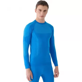 Muška termoaktivna majica 4F M165, plava, 4FWAW24USEAM165 33S, S/M