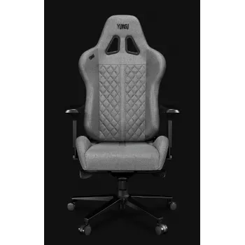 YUMISU 2050 Office Chair, Fabric Upholstery, Cloud/Black (Y-2050-LB-M)