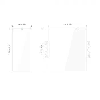 TECH-PROTECT Easy Set folija i staklo FIT+ 4-u-1 zaštitni set za Samsung Galaxy Z Fold 8 – Ultra Clear