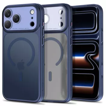 TECH-PROTECT MagPrime MagSafe maska za iPhone 17 Pro Max / 18 Pro Max – mat tamnoplava