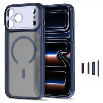 TECH-PROTECT MagPrime MagSafe maska za iPhone 17 Pro Max / 18 Pro Max – mat tamnoplava