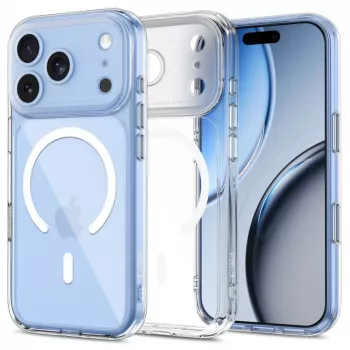 Tech-Protect Magpeak MagSafe prozirna maska za iPhone 17 Pro / 18 Pro