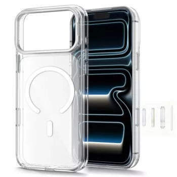 TECH-PROTECT MAGSTAND MagSafe prozirna maska s potpornjem za iPhone 17 Pro Max / 18 Pro Max