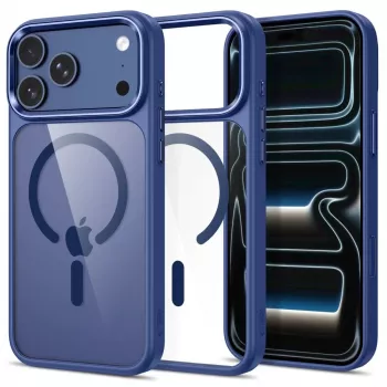 Tech-Protect Magmat MagSafe Clear Case for iPhone 17 Pro Max / 18 Pro Max - Deep Blue